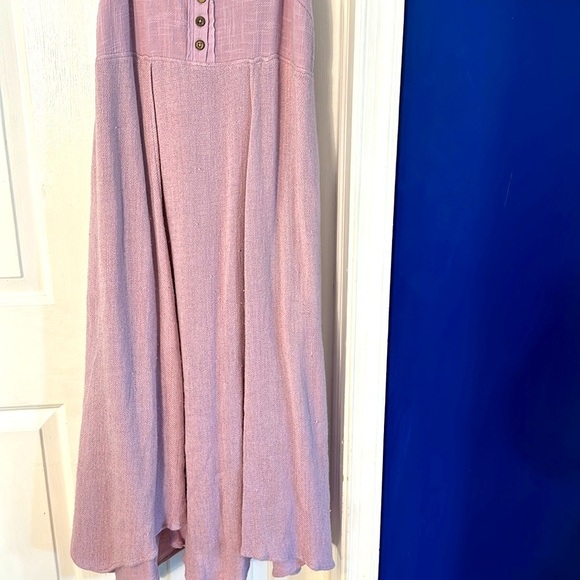 Women’s Free People Endless Summer Lavender Swing  Low Back Pullover Midi Dress - Picture 5 of 12